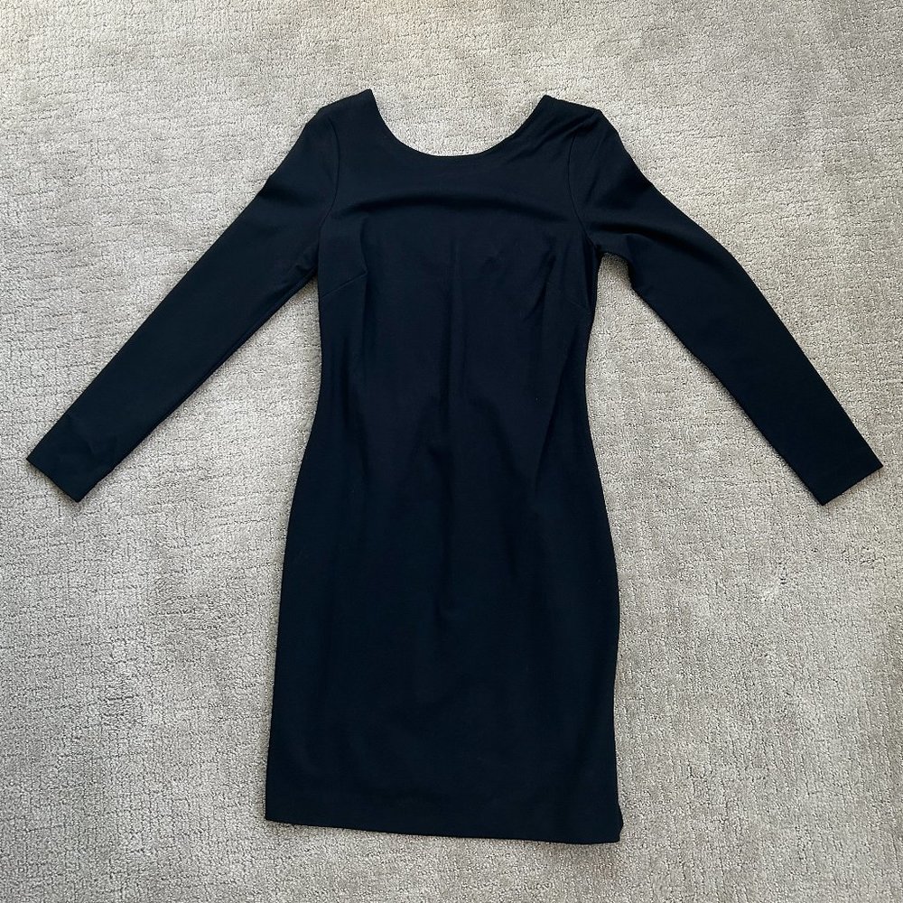 NWOT | Banana Republic | 3/4 Sleeve dress with gold zipper | Size 8